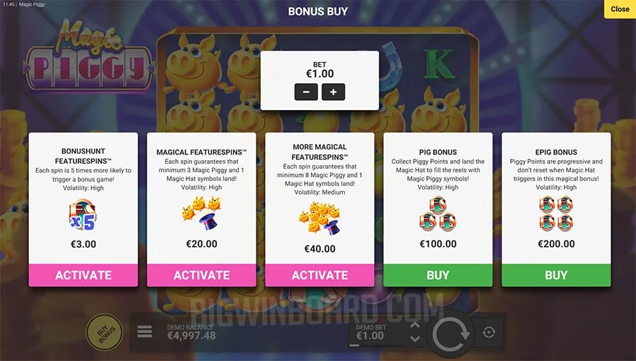 Magic Piggy slot