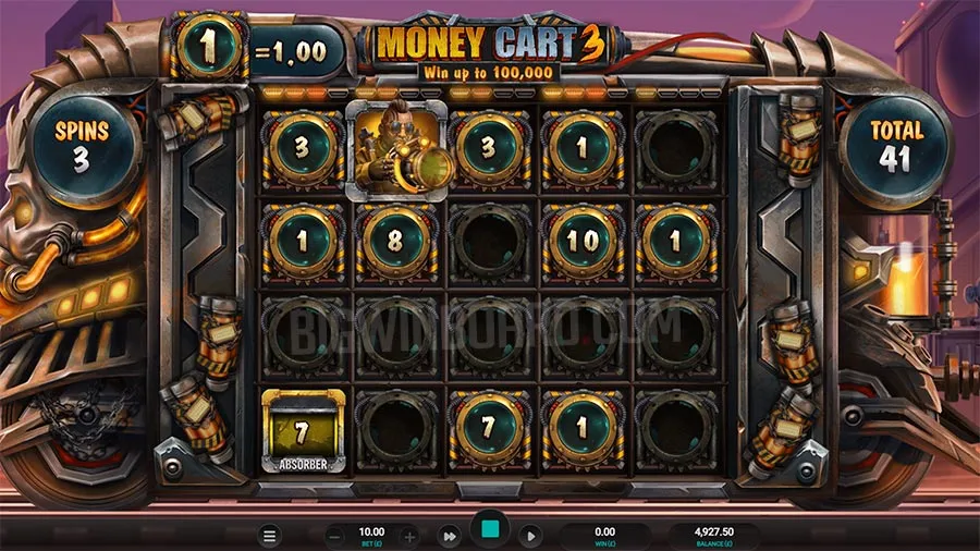 Money Cart 3 slot