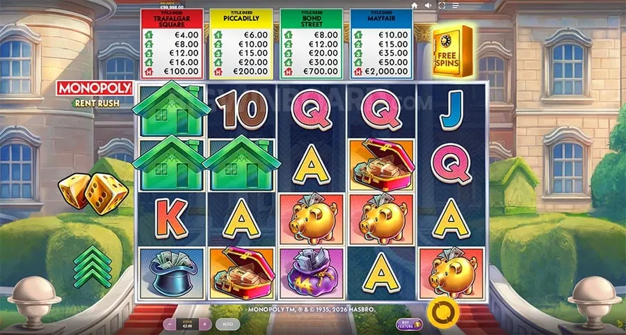 Monopoly Rent Rush slot