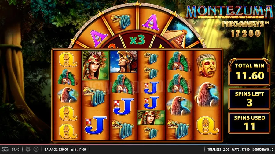 montezuma megaways