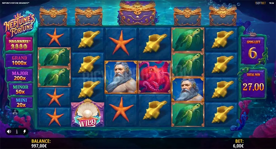neptunes fortune slot