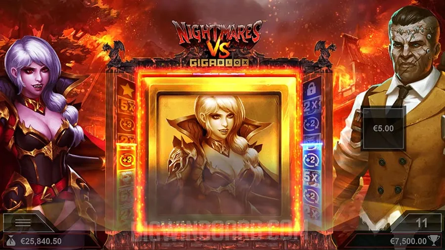 Nightmares VS GigaBlox slot