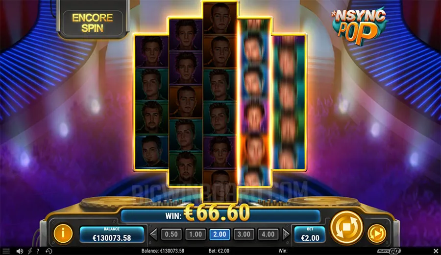 nsync pop slot