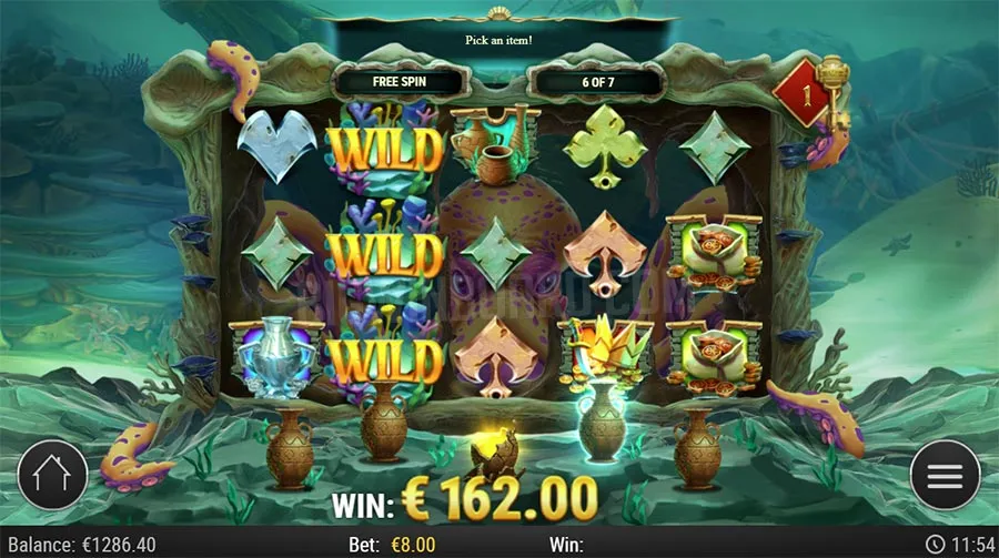 octopus treasure slot