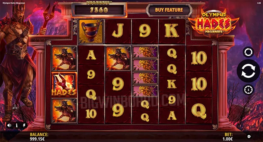 Olympus Hades Megaways slot