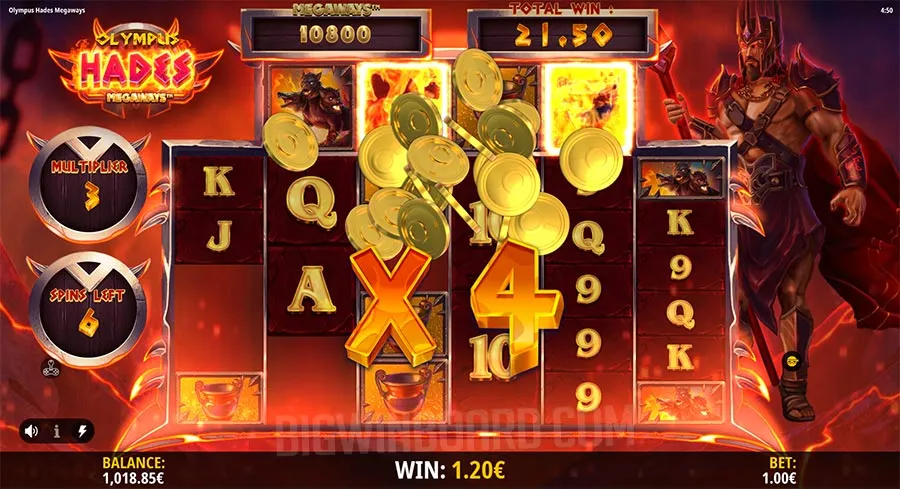 Olympus Hades Megaways slot