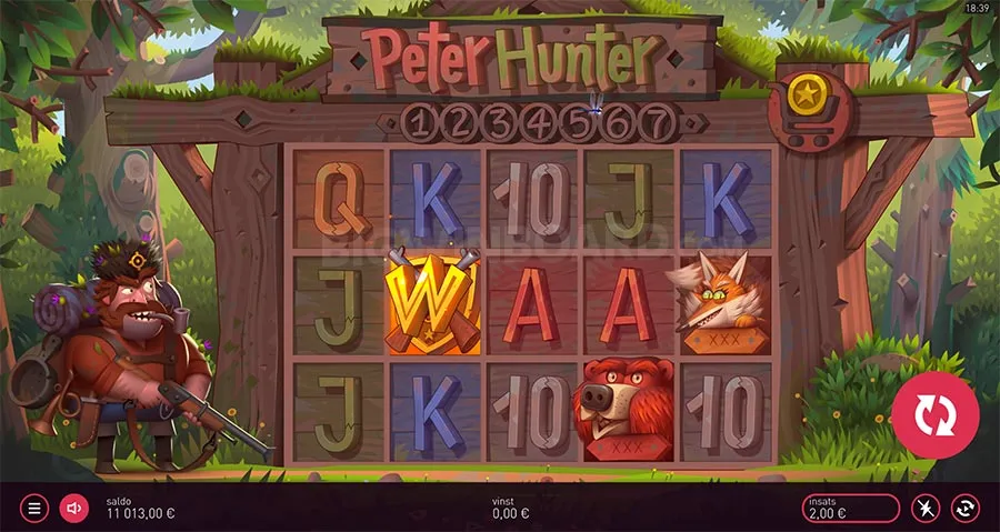 Peter Hunter slot
