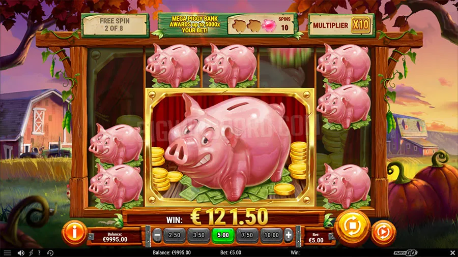 piggy bank farm slot