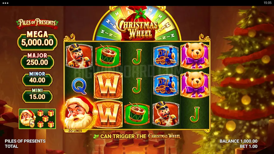 Piles of Presents slot