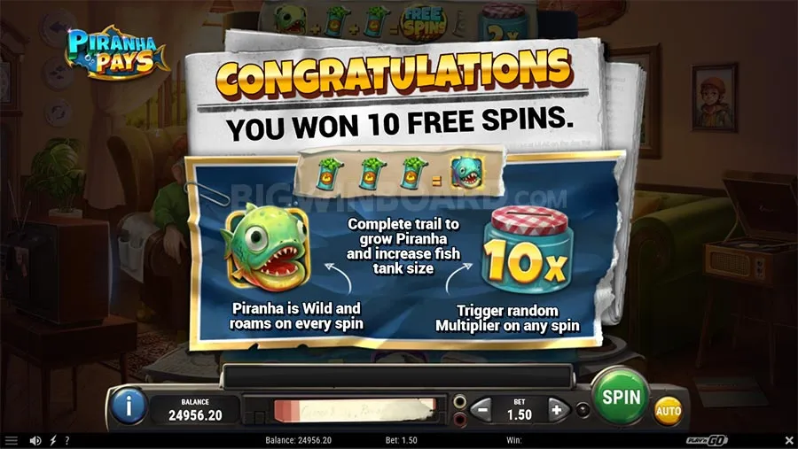Piranha Pays slot