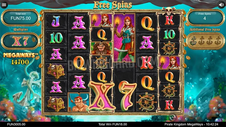 pirate kingdom megaways