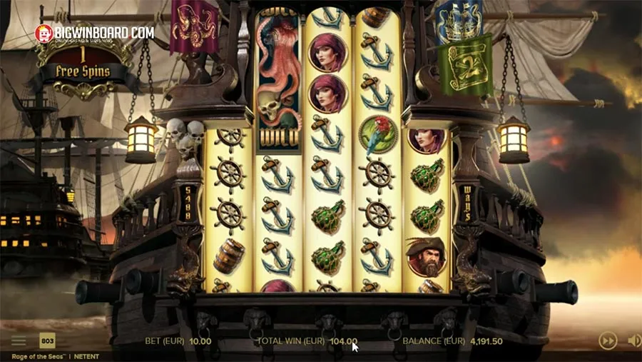 rage of the seas slot