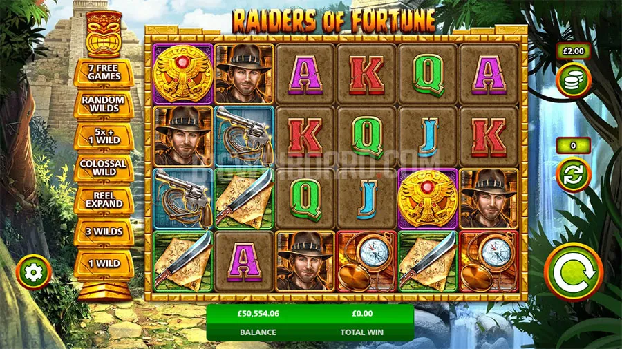 Raiders of Fortune slot