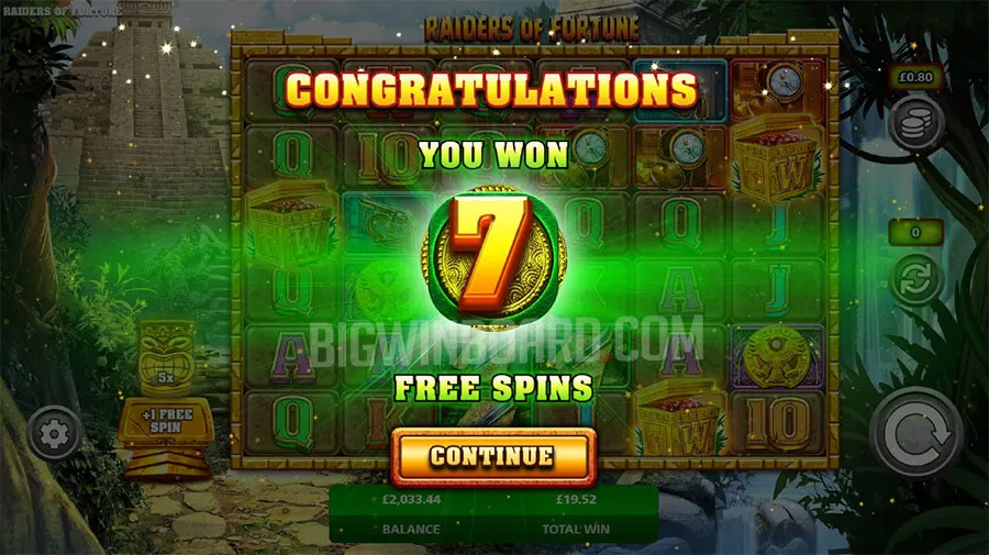 Raiders of Fortune slot