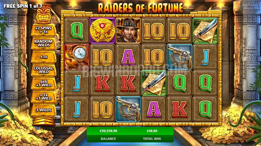 Raiders of Fortune slot
