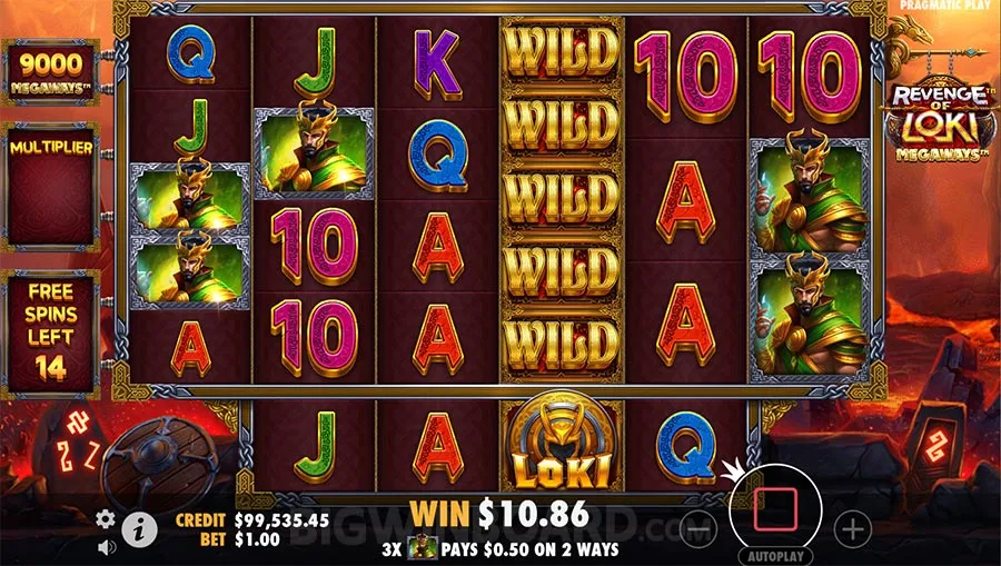 Revenge of Loki Megaways slot