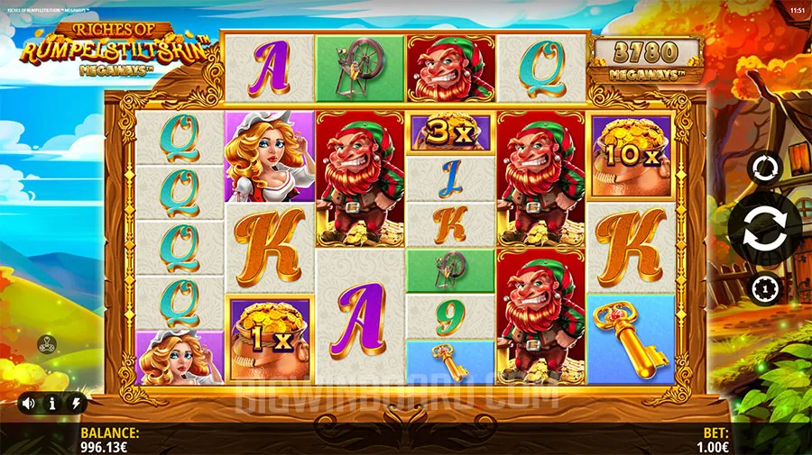 Riches of Rumpelstiltskin Megaways slot