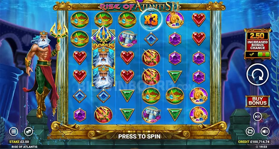Rise of Atlantis 2 slot