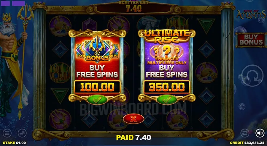 Rise of Atlantis slot