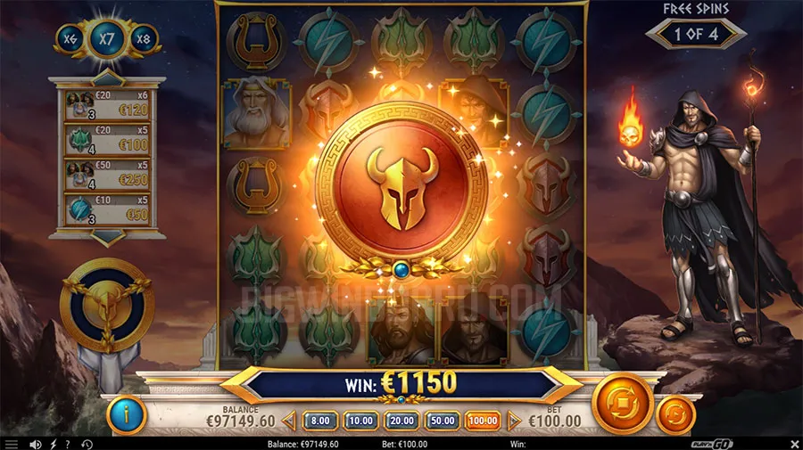 Rise of Olympus 100 slot