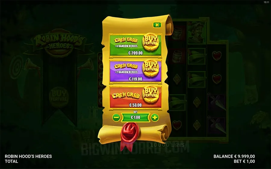Robin Hood’s Heroes slot