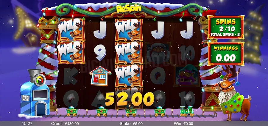rudolph gone wild slot