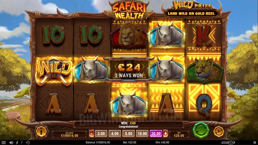 Safari of Wealth slot