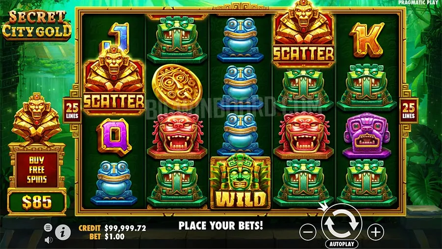 Secret City Gold slot