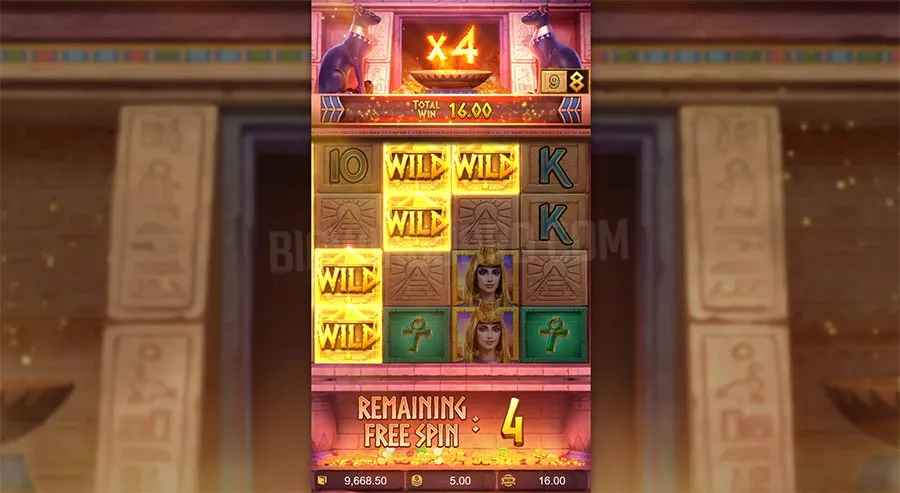 secrets of cleopatra infinity reels