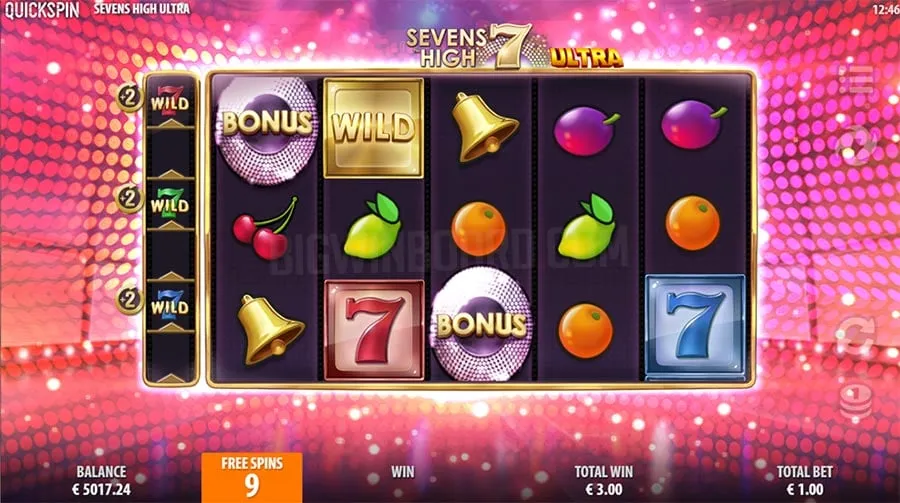 Sevens High Ultra slot