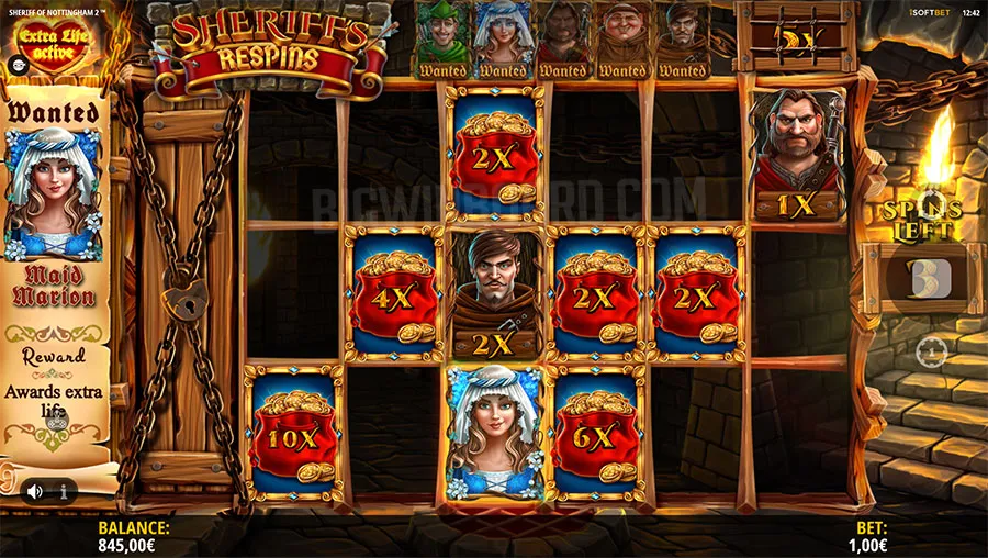 Sheriff of Nottingham 2 slot