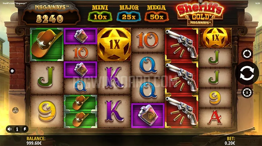 Sheriff's Gold Megaways slot