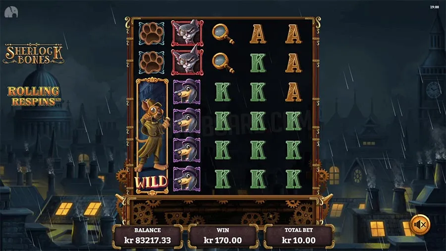 sherlock bones slot
