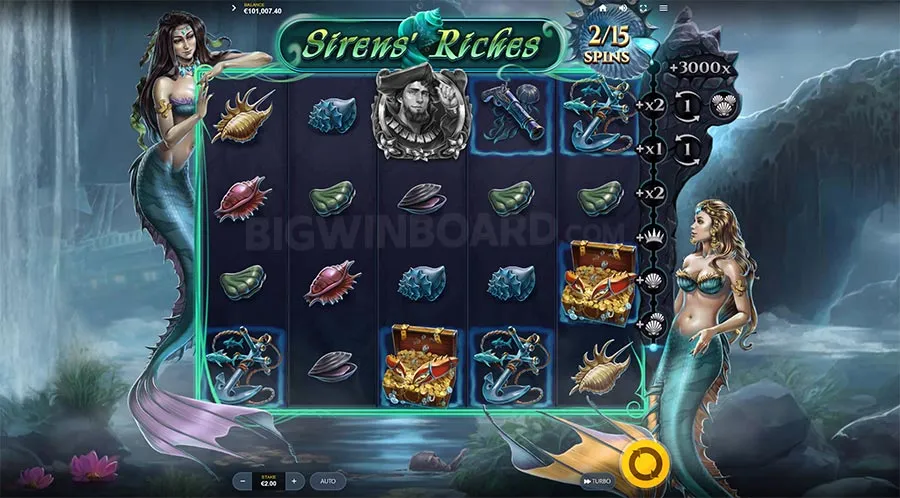 Sirens' Riches slot