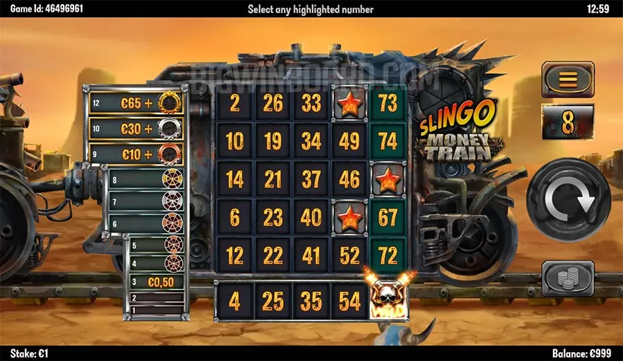 Slingo Money Train slot