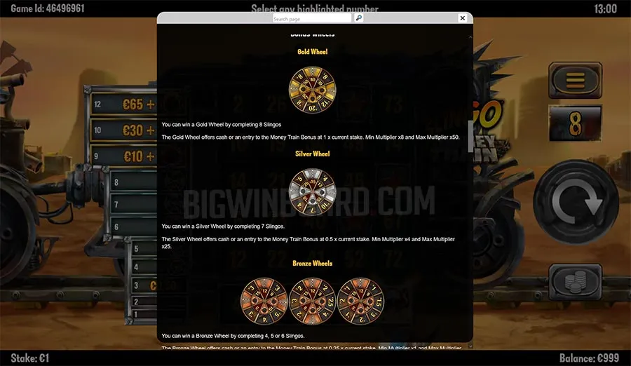 Slingo Money Train slot