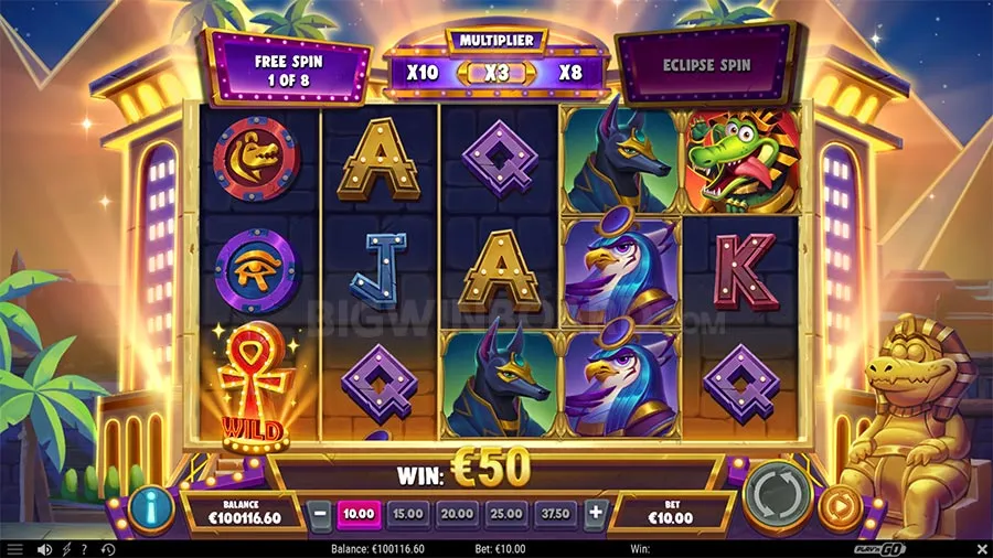 Sobek’s Godly Spins slot