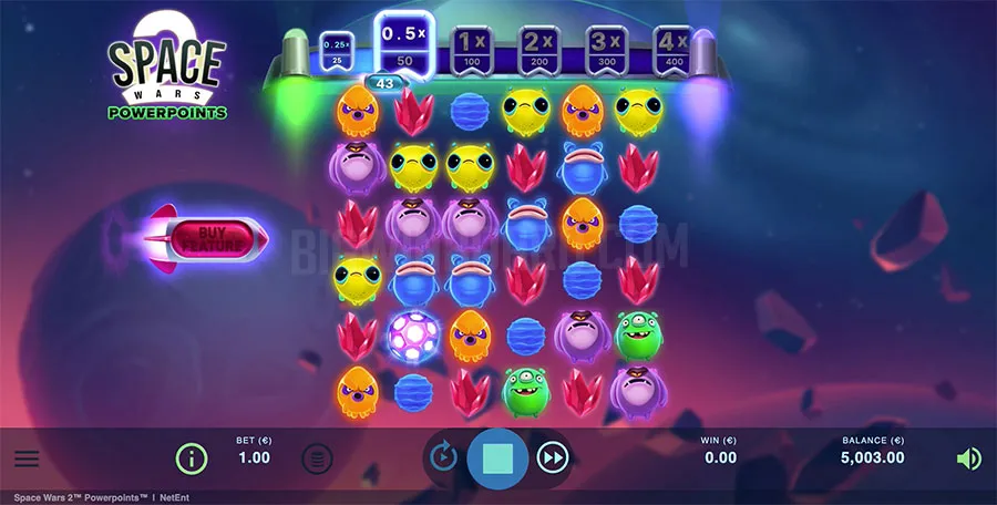 Space Wars 2 Powerpoints Slot