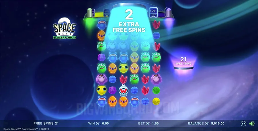 Space Wars 2 Powerpoints Slot