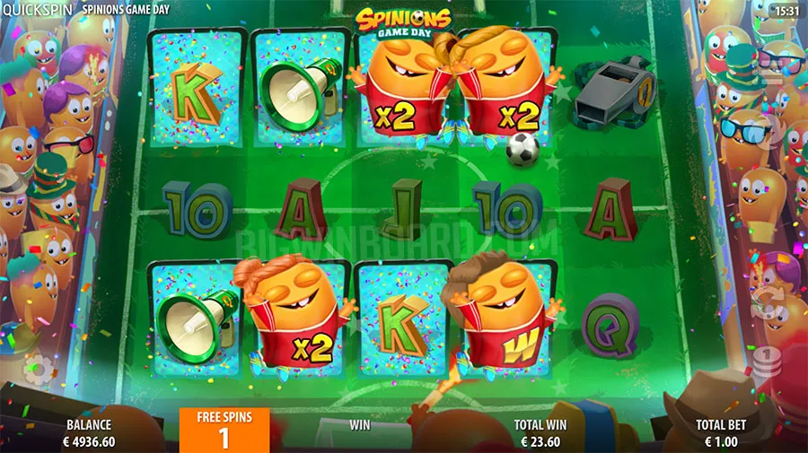 Spinions Game Day slot