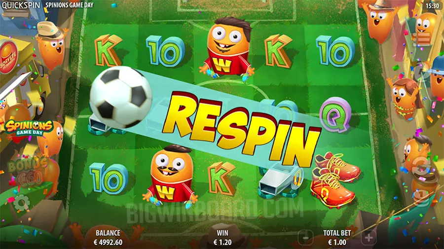 Spinions Game Day slot