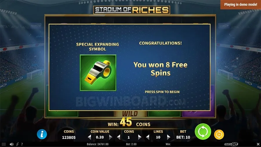 Stadium of Riches slot