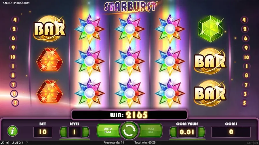 starburst slot