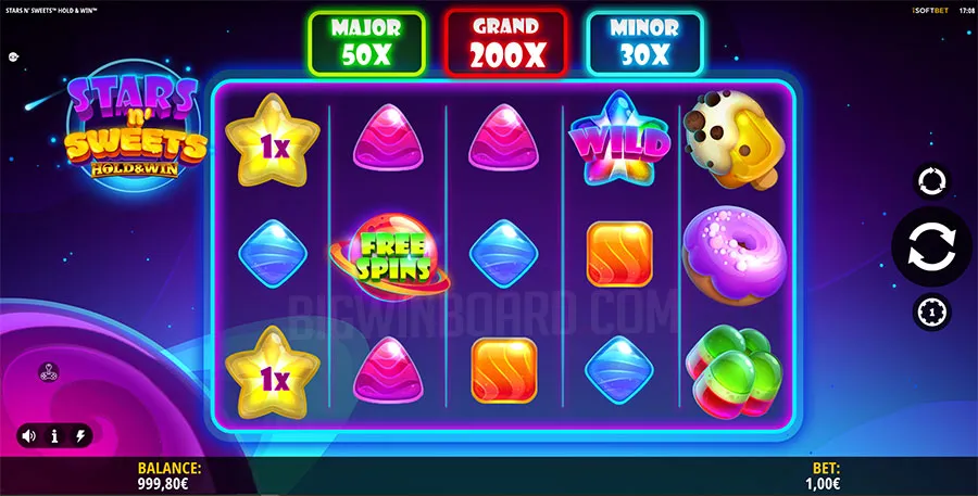 Stars n' Sweets Hold & Win slot