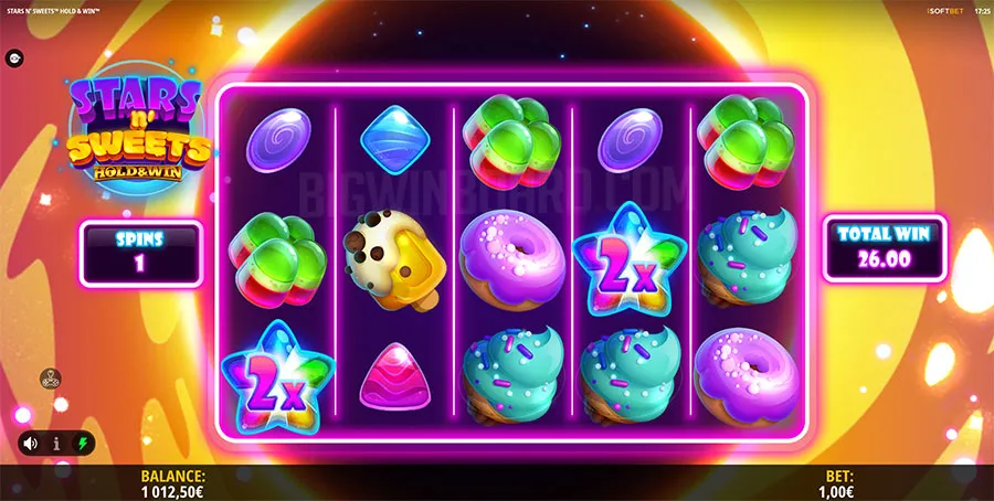 Stars n' Sweets Hold & Win slot