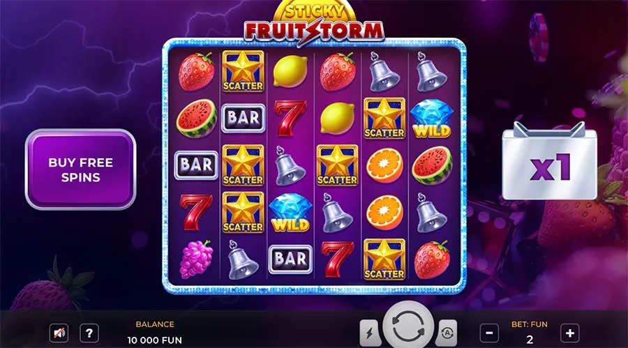 Sticky Fruitstorm slot