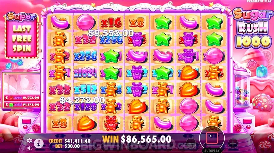 sugar rush 1000 slot