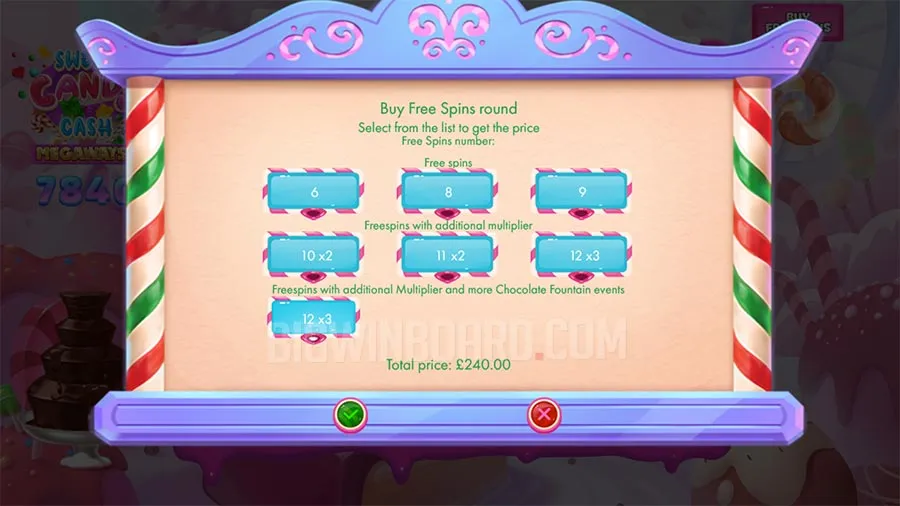 Sweet Candy Cash Megaways slot