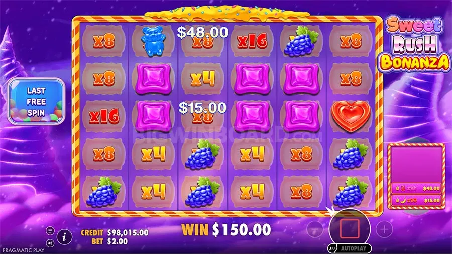 Sweet Rush Bonanza slot