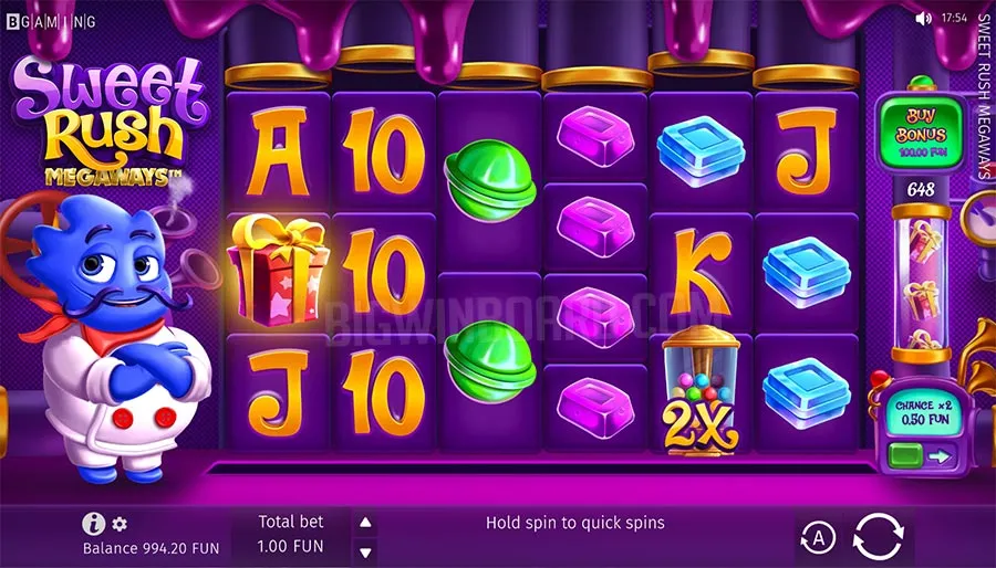 Sweet Rush Megaways slot